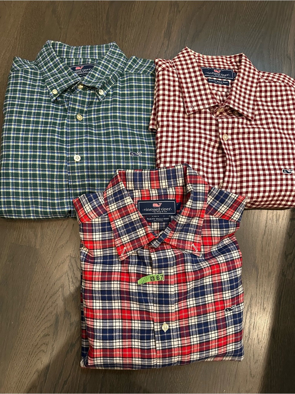Vineyard Vines Men's flannel shirts